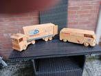 houten speelgoed vw bus t2 ? volvo ?, Ophalen of Verzenden, Gebruikt, Overige typen
