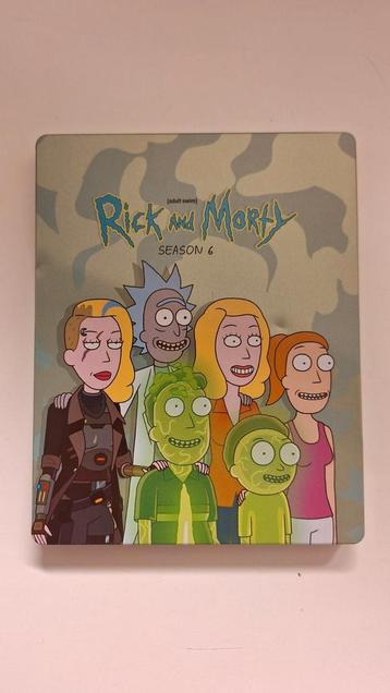 steelbook Rick and Morty - seizoen 6 (alleen steelbook) beschikbaar voor biedingen