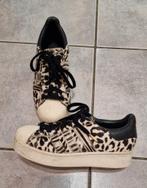 Adidas superstar ponyhair, leopard print maat 38 2/3, Overige kleuren, Adidas, Ophalen of Verzenden, Sneakers of Gympen