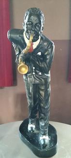 beeld jazz saxofonist, Ophalen, Gebruikt, Mens