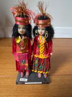 Kalimantan Barat Poppen - Indonesische Poppen, Verzamelen, Poppen, Ophalen of Verzenden, Gebruikt, Pop
