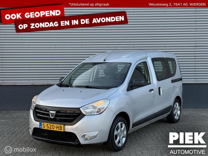 Dacia Dokker combi 1.2 TCe S&S Ambiance TREKHAAK, Auto's, Dacia, Bedrijf, Te koop, Dokker, ABS, Airbags, Airconditioning, Alarm