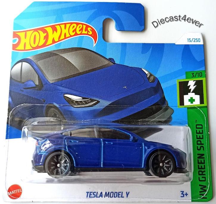 Hot Wheels Tesla Model Y, Hobby en Vrije tijd, Modelauto's | Overige schalen, Nieuw, Auto, Ophalen