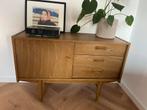 Vintage Scandinavisch dressoir jaren 60, Ophalen, Gebruikt, 100 tot 150 cm, Teakhout