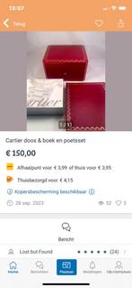 Cartier cassette reiningsset en catalogus, Ophalen of Verzenden, Miniatuur