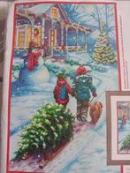 Borduurpakket Christmas Traditions van Dimensions, Ophalen of Verzenden, Nieuw, Borduurpakket