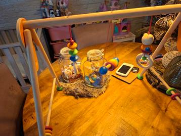 Houten Babygym - Verstelbaar beschikbaar voor biedingen