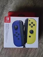Nintendo Joy-con pair donker blauw/neon geel - Origineel, Overige controllers, Ophalen of Verzenden, Zo goed als nieuw, Draadloos
