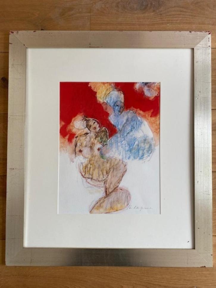 jan peter van opheusden (1941-2024) "untitled", Antiek en Kunst, Kunst | Schilderijen | Klassiek, Ophalen of Verzenden