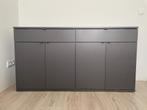 Buffetkast VIHALS Ikea – donkergrijs, Huis en Inrichting, Ophalen, Kunststof, 100 tot 150 cm, Buffetkast
