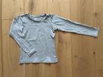 Hema longsleeve, maat 122-128, basic grijs lange mouwen, Gebruikt, Meisje, Ophalen of Verzenden, Shirt of Longsleeve