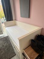 Ikea HEMNES bedbank uitschuifbed 80x200 3 lades, Huis en Inrichting, Slaapkamer | Bedden, Ophalen, Wit, Tweepersoons, Zo goed als nieuw