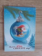 Chouffe N'Ice kartonnen kerstbal, Ophalen of Verzenden, Reclamebord, Plaat of Schild, Overige merken