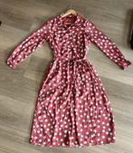 Vero moda stippen jurk L gladde stof polka dots nette staat, Ophalen of Verzenden, Zo goed als nieuw, Onder de knie