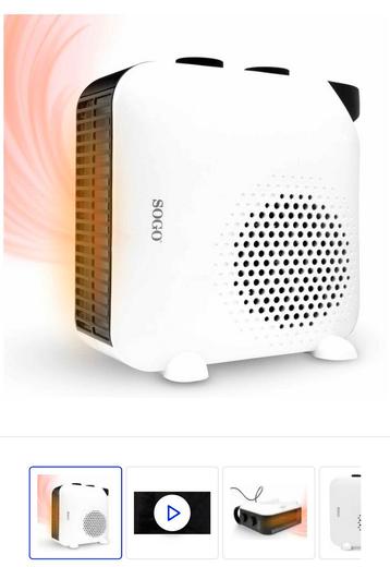 SOGO Elektrische Kachel Heater voor binnen beschikbaar voor biedingen