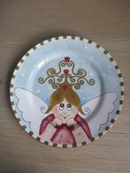 Ontbijtbordje, jet ter steege kerstengel., Ophalen of Verzenden, Zo goed als nieuw, Bord(en), Overige stijlen