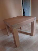 Tafel, massief Frans eiken, Huis en Inrichting, Tafels | Eettafels, Ophalen, 50 tot 100 cm, 50 tot 100 cm, Zo goed als nieuw