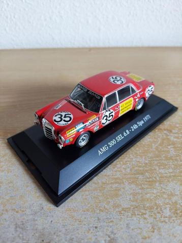 1/43 - Minichamps - Mercedes Benz AMG 300 SEL 24h SPA red beschikbaar voor biedingen