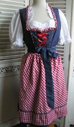 tiroler dirndl jurk schort blouse maat 42 nr KK 627, Kleding | Dames, Carnaval, Maat 42/44 (L), Zo goed als nieuw, Janina