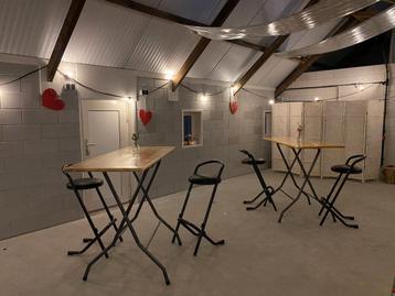Bartafel/Statafels met krukken (en meer) te huur! beschikbaar voor biedingen