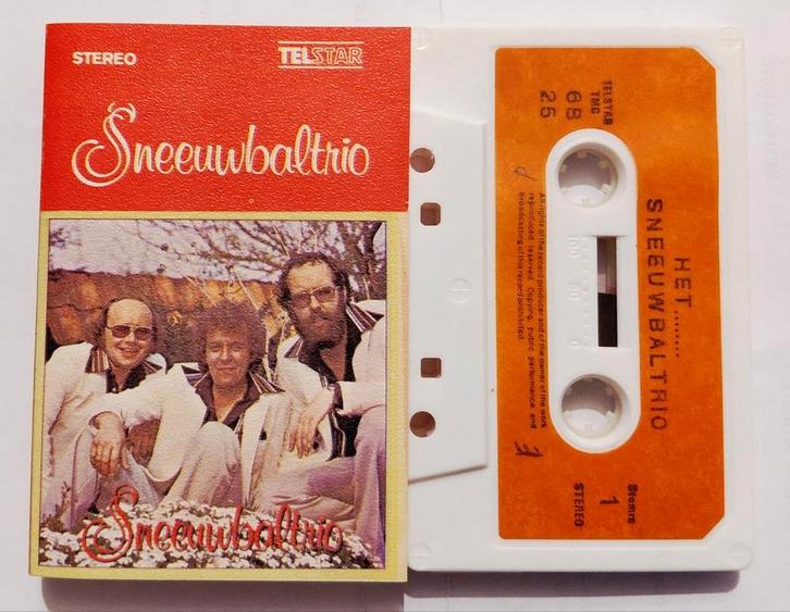 TMC  - 6825.  Het Sneeuwbaltrio., Cd's en Dvd's, Cassettebandjes, Zo goed als nieuw, 1 bandje, Ophalen of Verzenden