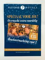 Fletcher hotels overnachting, Twee personen, 1 overnachting