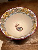 Portugese schaal Cashemire, Porselein of Keramiek, Schaal, Rond, Nieuw