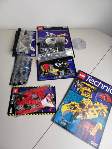 Verzameling setjes van Lego Technic jaren '80-'90 beschikbaar voor biedingen