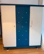 Vintage Kledingkast met Openslaande Deuren jaren 1960/1970, Ophalen, Gebruikt