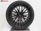 Porsche 22 inch Origineel Cayenne Spyder velgen zomerbanden, Gebruikt, 285 mm, Banden en Velgen, Overige maten