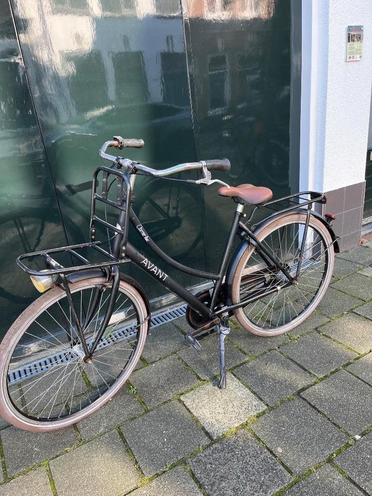 Twee damesfietsen  + kinder bakfietsje, Fietsen en Brommers, Fietsen | Dames | Omafietsen, Gebruikt, 50 tot 53 cm, Handrem, Versnellingen