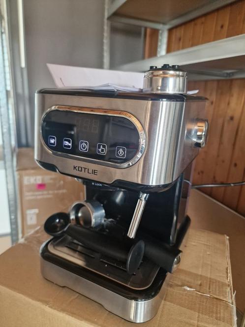 KOTLIE Espresso Machine, Witgoed en Apparatuur, Koffiezetapparaten, Zo goed als nieuw, Gemalen koffie, Espresso apparaat, 2 tot 4 kopjes