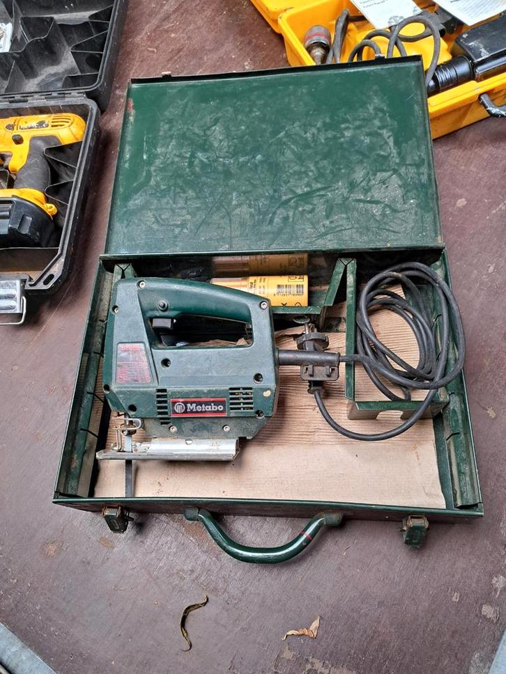Metabo Decoupeerzaag - Gebruikt, Doe-het-zelf en Verbouw, Gereedschap | Zaagmachines, Gebruikt, Decoupeerzaag, Ophalen