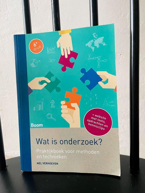 Nel Verhoeven - Wat is onderzoek?, Boeken, Wetenschap, Zo goed als nieuw, Ophalen