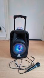 iDance Groove 216 karaoke party box speaker, Ophalen of Verzenden, Zo goed als nieuw