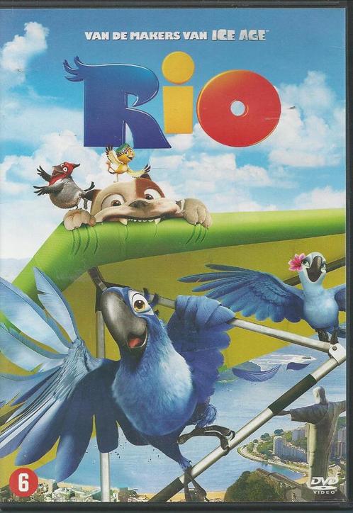 Rio, Cd's en Dvd's, Dvd's | Tekenfilms en Animatie, Nieuw in verpakking, Europees, Tekenfilm, Vanaf 6 jaar, Ophalen of Verzenden