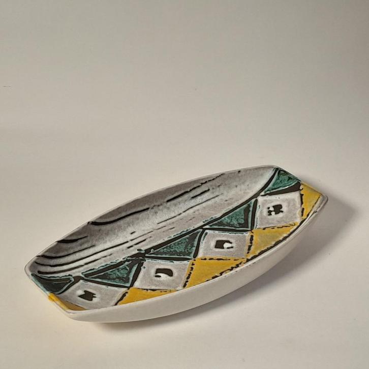 Vintage Scheurich 341-32 schaal - W.Germany - 60's 70's, Antiek en Kunst, Antiek | Keramiek en Aardewerk, Ophalen of Verzenden