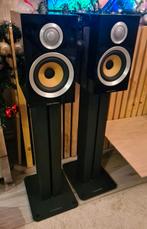 B&W CM1 S2 Luidsprekers op B&W STAV24 S2 Standaards, Audio, Tv en Foto, Luidsprekers, Ophalen of Verzenden, Zo goed als nieuw
