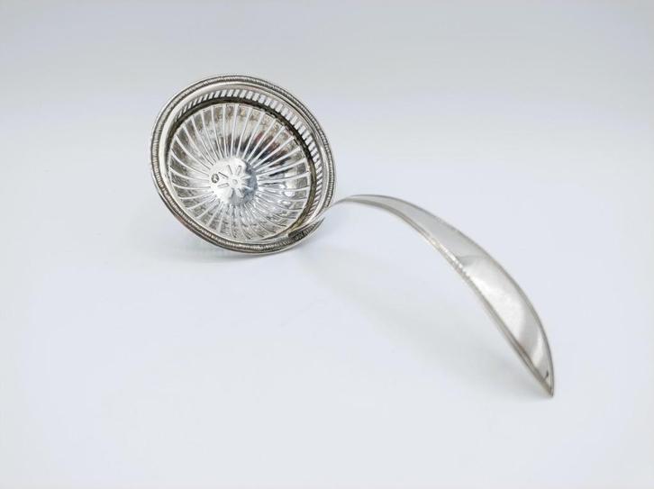 Zilveren strooilepel, G. Biemans, Rotterdam, 1829, Antiek en Kunst, Antiek | Goud en Zilver, Zilver, Verzenden