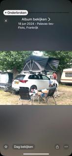 Daktent te huur, Caravans en Kamperen, Tenten, Ophalen, Zo goed als nieuw, Tot en met 2