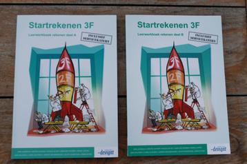 Nieuwe schoolboeken Startrekenen 3F MBO deel A + B beschikbaar voor biedingen