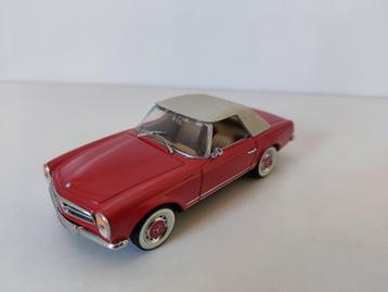 Minichamps 032241 Mercedes-Benz 280 SL closed top rood beschikbaar voor biedingen