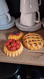 Sier gebakjes 3 stuks, Huis en Inrichting, Woonaccessoires | Overige, Ophalen of Verzenden, Gebruikt