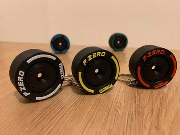 Miniatuur F1 Tyre Sleutelhanger Set! ️ beschikbaar voor biedingen