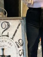 Vintage Wandklok "New Era Paris", Huis en Inrichting, Woonaccessoires | Klokken, Ophalen, Gebruikt, Analoog, Wandklok