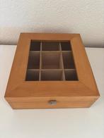 Luxe houten theedoos Pickwick Jan des Bouvrie, Ophalen