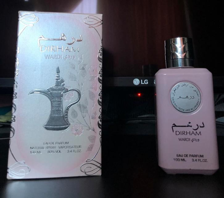 Ard al zaafaran Dirham Wardi 100ml parfum, Sieraden, Tassen en Uiterlijk, Uiterlijk | Parfum, Nieuw, Ophalen of Verzenden