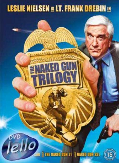 The Naked Gun Trilogy (Leslie Nielsen, Priscilla Presley)NLO, Cd's en Dvd's, Dvd's | Komedie, Nieuw in verpakking, Ophalen of Verzenden