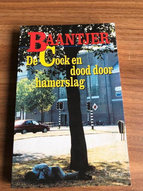 A.C. Baantjer - De Cock en dood door hamerslag, Boeken, Detectives, Zo goed als nieuw, Ophalen of Verzenden