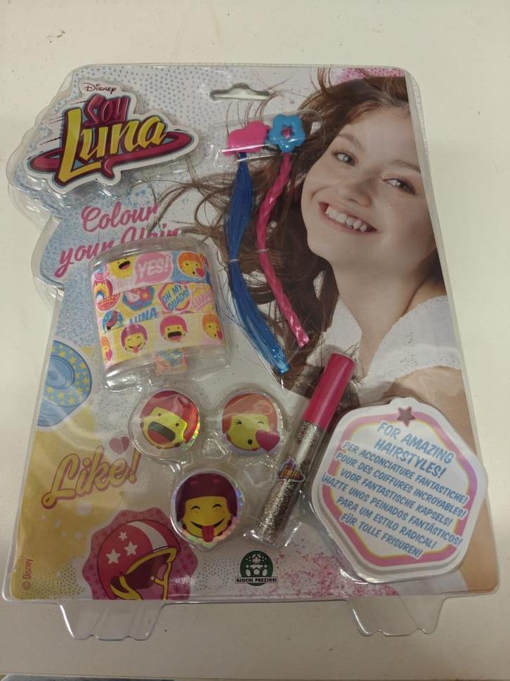Soy Luna Colour Your Hair  Compleet kleursetje [NIEUW], Kinderen en Baby's, Speelgoed | Educatief en Creatief, Nieuw, Knutselen